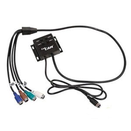 AFTERMARKET SW932 Universal Fit Switchbox Fits CabCam Adds 4 Wired Cameras to 1 Camera SWB4